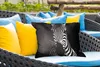 MuchoWow® Outdoor Kissen - Zebra - Schwarz - Weiß - Tiere - Produktbild-Vorschau 4