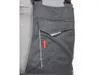 Close-up of a gray work overall with a pocket and a red pen holder. Náhled obrázku produktu