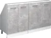 Set di mobili sottotetto Vicco Rion Calcestruzzo Set di 2, Anteprima dell’immagine prodotto 1