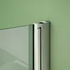 100cmxH.140cm Badewannenaufsatz 2 tlg.Faltwand Duschwand Produktbild-Vorschau 2