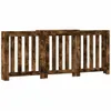 vidaXL Obložení radiátoru kouřový dub 205x21,5x83,5 cm Náhled obrázku produktu 1