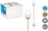 55x BABY SICHERHEITS-WATTESTÄBCHEN Baumwolle Ohrenstächen Produktbild-Vorschau 2