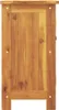 vidaXL Armoire de jardin 75x35x70 cm en bois massif Voir les images du produit 5