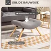 HOMCOM-Sitzhocker-Polyester, Schaumstoff-67L x 45B x 38H Produktbild-Vorschau 7