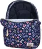 Rucksack Milky Kiss Prestige dunkelblaue Blumen Produktbild-Vorschau 1