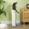 PawHut Kraboom, 81 cm krabpaal, sisal krabboom met krabbal, Productafbeelding-voorbeeld 2
