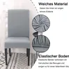 MODFU 4 Stück Stuhlhusse Stretch Anthrazit elastischer Produktbild-Vorschau 4