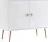 Komoda Bettso se 2 dvířky minimalistický příborník ve Náhled obrázku produktu 1