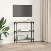 vidaXL Konzolový stolík Artisan dub 75 x 22,5 x 75 cm Náhľad obrázku produktu 4