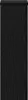 A close-up view of a black wooden textured surface, likely a piece of furniture or a decorative item. Produktbild-Vorschau