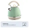 Ariete 2877 Bollitore Elettrico 1,7 L Beige Verde 2000 W Anteprima dell’immagine prodotto 6