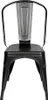 lot de 8 chaises de salle à manger empilables métal design Voir les images du produit 5