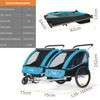 Tiggo VS 2 Kinderanhänger Fahrradanhänger 360° Drehbar 2in1 Produktbild-Vorschau 3