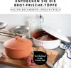 A kitchen scene with bread baking and storage containers. Produktbild-Vorschau