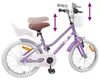 vidaXL Kinderfahrrad 18 Zoll für 5-7 Jahre alt Lila Produktbild-Vorschau 7