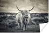 MuchoWow® Poster Schottisches Hochlandrind - Tiere - Wolken Produktbild-Vorschau 1