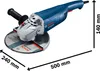 Winkelschleifer GWS 20-230 P + Diamantscheibe | Karton Produktbild-Vorschau 4