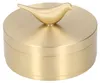 Gold Aschenbecher 4 Slots winddichte robuste Messing Produktbild-Vorschau 1