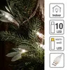 10-tlg. LED-Lichterk. m. USB-Anschluss u. Schalter, Kabel Produktbild-Vorschau 3