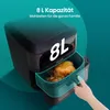 Hisense HAF2100DCD Heißluftfritteuse, 8 Liter, 2100 W, 10 Produktbild-Vorschau 11