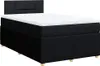 vidaXL Boxspring posteľ s matracom čierna 120x200 cm látka Náhľad obrázku produktu 3