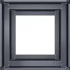 vidaXL Pflanzkübel Anthrazit 40x40x80 cm Kaltgewalzter Produktbild-Vorschau 5