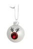 8 Weihnachtskugeln Rentier Ø 6 cm Christbaumschmuck Produktbild-Vorschau 2