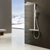 EMKE Duschsystem mit Thermostat, 36x24cm Regenduschkopf, Produktbild-Vorschau 1