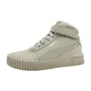 A side view of a beige Puma high-top sneaker against a white background. Produktbild-Vorschau
