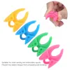 40 clips de fixation en silicone colorés pour accessoires Voir les images du produit 7