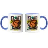 Basketball Tasse Blau Leben Mannschaft Spieler Korb Produktbild-Vorschau 3