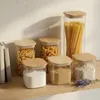 Sada nádob na potraviny s bambusovými viečkami SESTO, Náhľad obrázku produktu 2