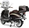 Motorroller 125 ccm Burnout EasyCruiser Artemis Braun Beige Produktbild-Vorschau 9
