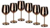 Juego de 6 copas de vino de acero inoxidable de la marca Vista previa de la imagen del producto 1