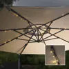 LED Solárne osvetlenie na slnečník Záhradné dekoračné Náhľad obrázku produktu 1