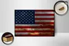 Holzschild Flagge Vereinigte Staaten 18x12 cm States Rost Produktbild-Vorschau 3
