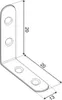 100x Winkelverbinder  20x20x13x2,0 mm verzinkt Produktbild-Vorschau 2
