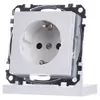 MERTEN Steckdose 1f polws glz System M UP m.BS IP20 ZP Produktbild-Vorschau 8