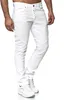 Tazzio Herren Jeans Biker Slim Fit 16517 Weiß 40/32 Produktbild-Vorschau 2