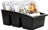 A black organizer filled with spice packets. Náhľad obrázku produktu