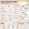 24W LED Deckenleuchte Ultra Dünn Quadrat Deckenlampe Produktbild-Vorschau 5