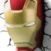 Marvel Avengers Iron Man Maske 3D-Wandlicht mit Wandsticker Produktbild-Vorschau 9