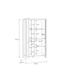 Vitrine Beistellschrank Standvitrine Vitrinenschrank Produktbild-Vorschau 9
