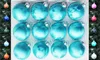JACK 12x Glas Eislack Christbaumkugeln 6cm Thüringer Produktbild-Vorschau 6