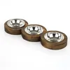 Skye Decor, demi-lune PET010EVL, couleur noyer, colliers Voir les images du produit 5