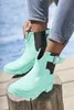 VIVANCE Gummistiefelette Herbststiefelette türkis Größe 40 Produktbild-Vorschau 2