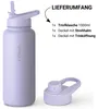 Trinkflasche Edelstahl 1L Thermoflasche Sport Gym Flasche Produktbild-Vorschau 8