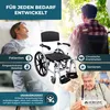 Dusch- Toilettenrollstuh Mobiclinic DuschstuhlToilette Mit Produktbild-Vorschau 9