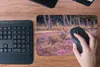 MuchoWow® Mauspad Mousepad Hirsche - Blumen - Niederlande Produktbild-Vorschau 3