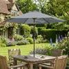 Outsunny Sonnenschirm 295 cm Neigbar Balkonschirm mit Produktbild-Vorschau 2